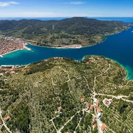 With Beautiful Sea View Terrase Lägenhet Vela Luka