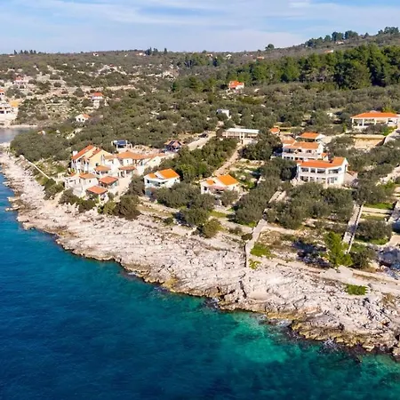With Beautiful Sea View Terrase Lägenhet Vela Luka